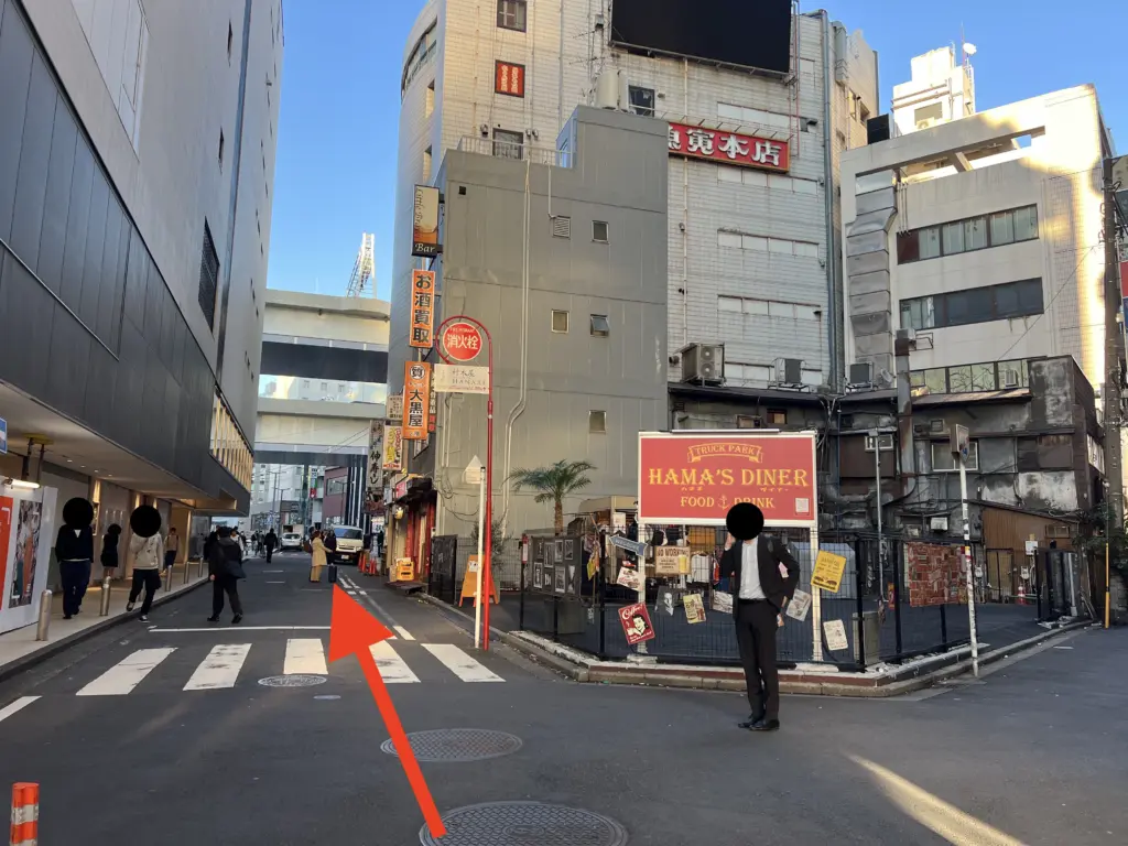 JR横浜駅西口からのアクセス3